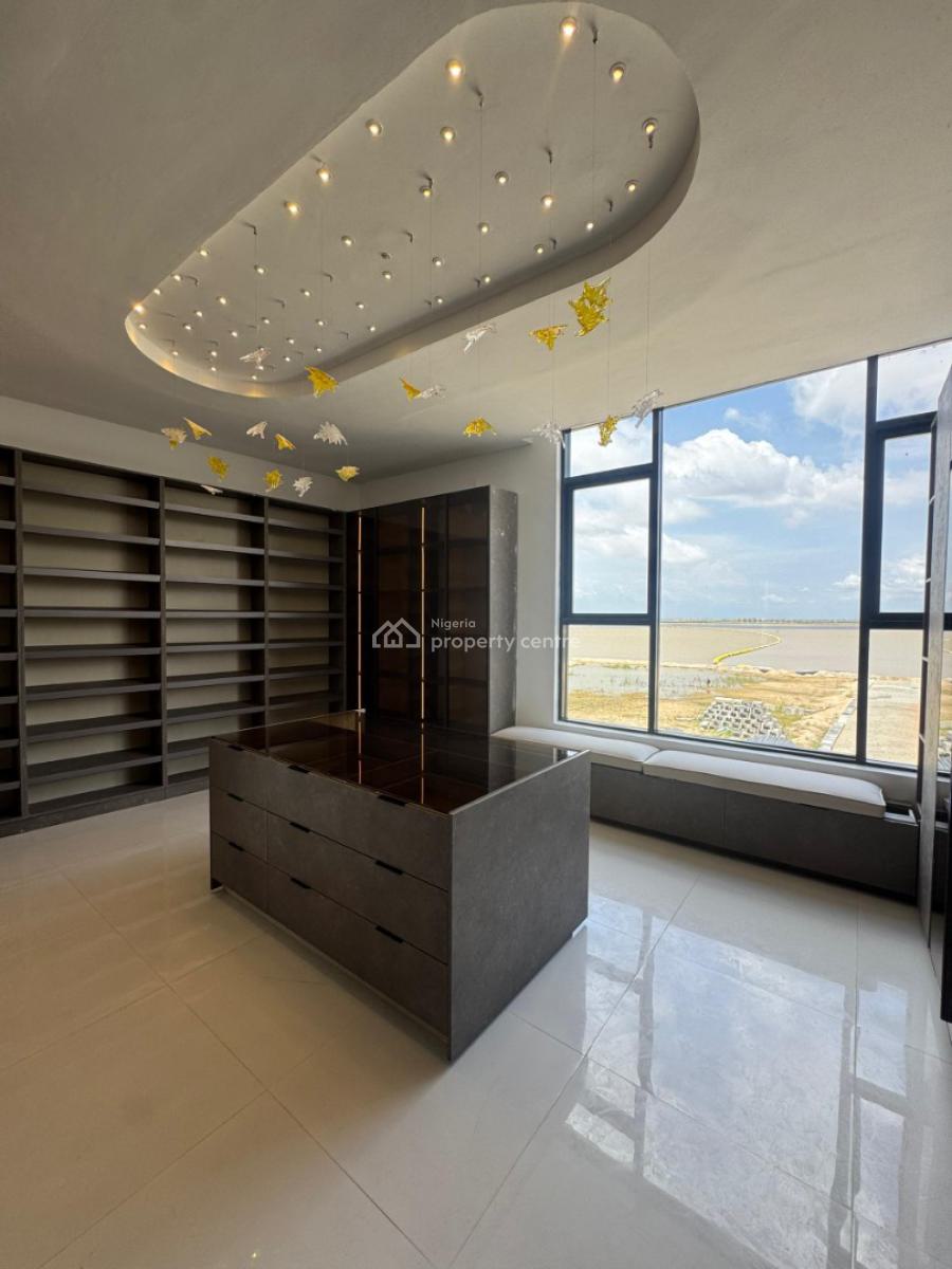 The Finest 5 Bedroom Mansion on 600sqm with a Private  Lift, Therapeutic Ocean View, Open Roof Terrace, Kitchenette, Saloon, Osapa, Lekki, Lagos, Detached Duplex for Sale