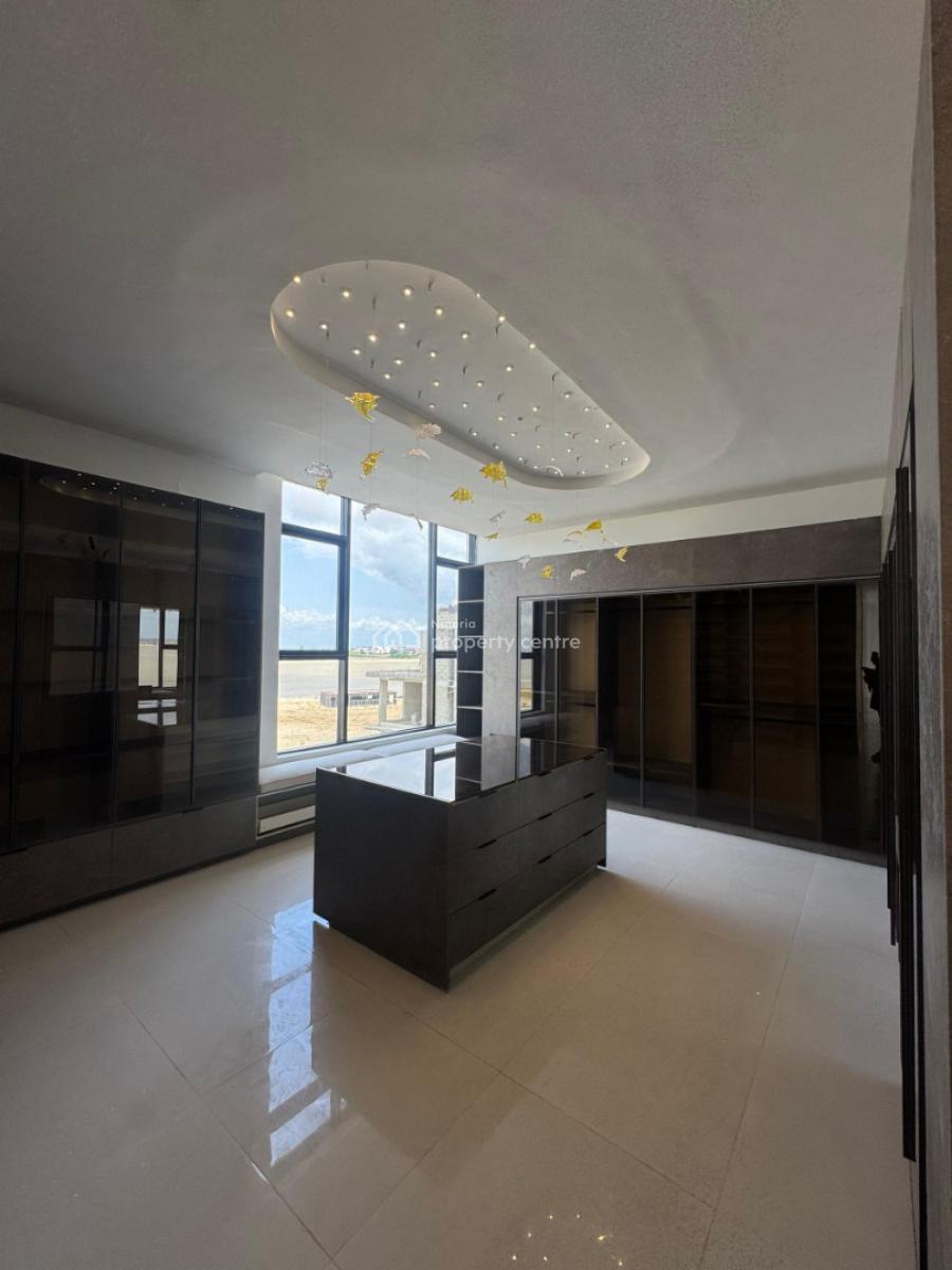 The Finest 5 Bedroom Mansion on 600sqm with a Private  Lift, Therapeutic Ocean View, Open Roof Terrace, Kitchenette, Saloon, Osapa, Lekki, Lagos, Detached Duplex for Sale