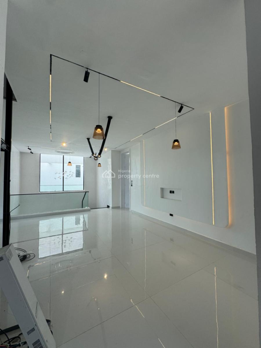 The Finest 5 Bedroom Mansion on 600sqm with a Private  Lift, Therapeutic Ocean View, Open Roof Terrace, Kitchenette, Saloon, Osapa, Lekki, Lagos, Detached Duplex for Sale