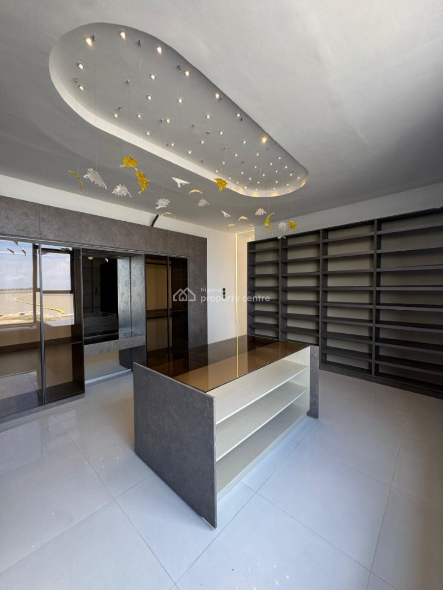 The Finest 5 Bedroom Mansion on 600sqm with a Private  Lift, Therapeutic Ocean View, Open Roof Terrace, Kitchenette, Saloon, Osapa, Lekki, Lagos, Detached Duplex for Sale