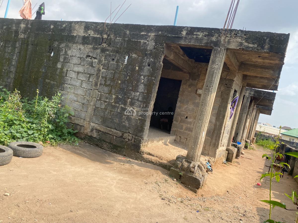 Solid 8 Units of Already Decked Carcass Duplex, Sauka New Site Estate, Behind Federal Housing Authority, Lugbe District, Abuja, Semi-detached Duplex for Sale
