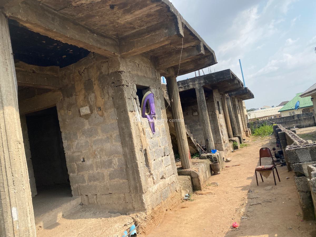 Solid 8 Units of Already Decked Carcass Duplex, Sauka New Site Estate, Behind Federal Housing Authority, Lugbe District, Abuja, Semi-detached Duplex for Sale