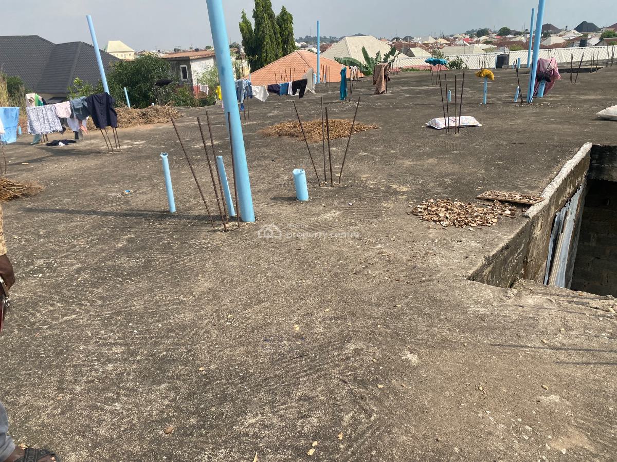 Solid 8 Units of Already Decked Carcass Duplex, Sauka New Site Estate, Behind Federal Housing Authority, Lugbe District, Abuja, Semi-detached Duplex for Sale