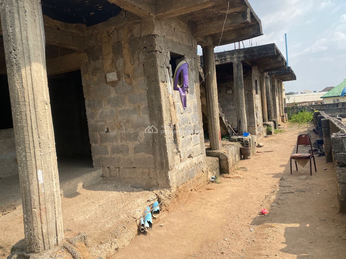 Solid 8 Units of Already Decked Carcass Duplex, Sauka New Site Estate, Behind Federal Housing Authority, Lugbe District, Abuja, Semi-detached Duplex for Sale