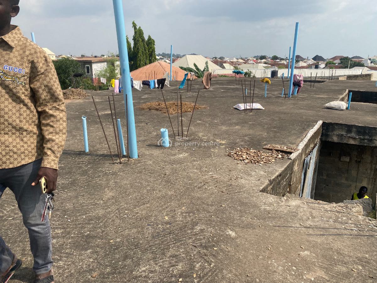 Solid 8 Units of Already Decked Carcass Duplex, Sauka New Site Estate, Behind Federal Housing Authority, Lugbe District, Abuja, Semi-detached Duplex for Sale