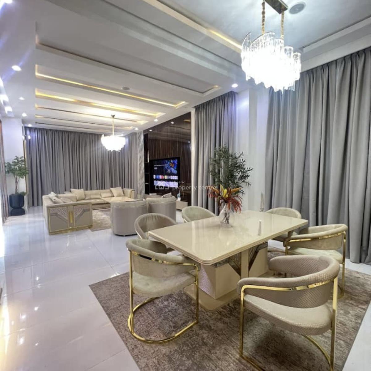 5 Bedroom & Bq, Ikota, Lekki, Lagos, Detached Duplex for Rent