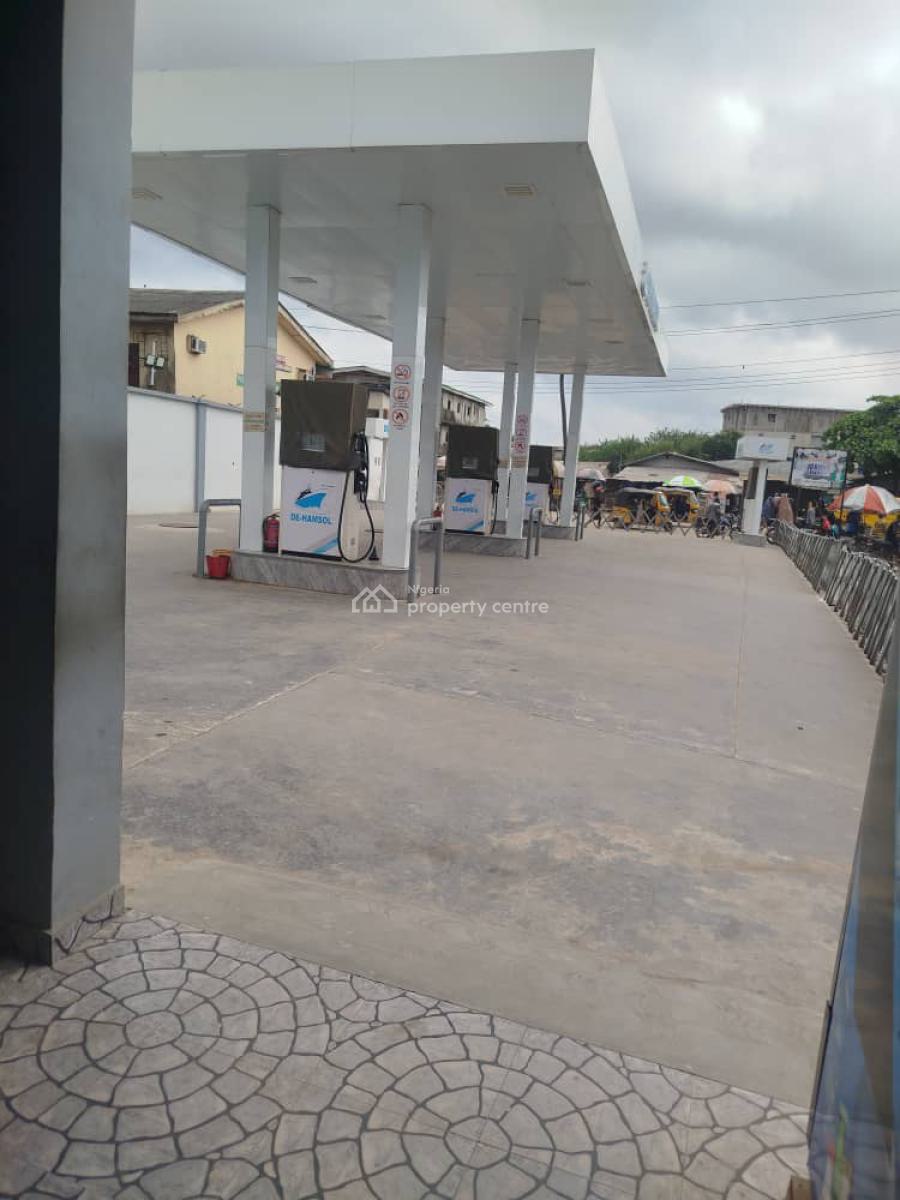 Functional Filling Station with Office Block & Mini Mart, Alaba International, Alaba, Ojo, Lagos, Filling Station for Sale