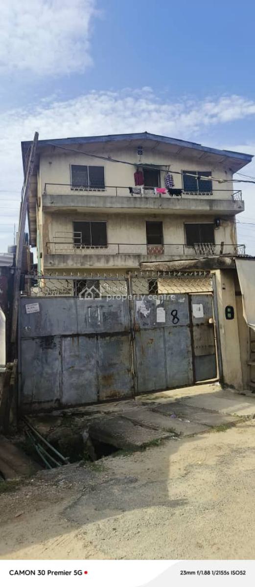 6 Units of 3 Bedroom with Adjoining Shops, Fadayomi, Ojota, Lagos, Block of Flats for Sale
