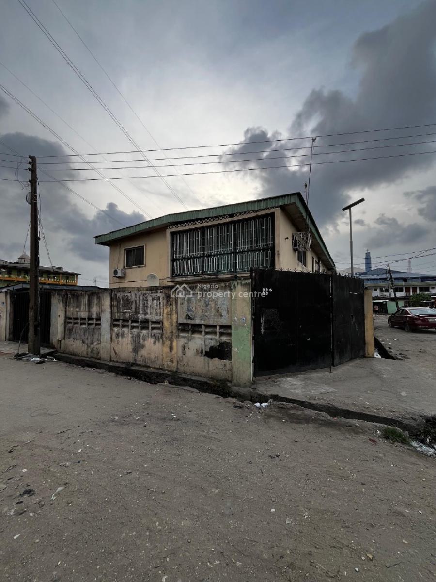 Corner Piece Storey Building, Aguda, Surulere, Lagos, Block of Flats for Sale