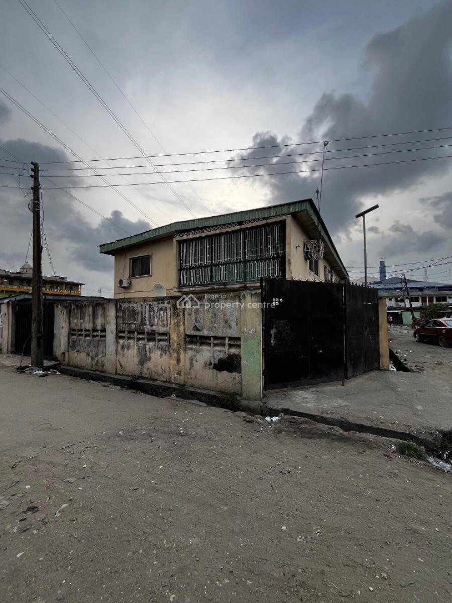 Corner Piece Storey Building, Aguda, Surulere, Lagos, Block of Flats for Sale