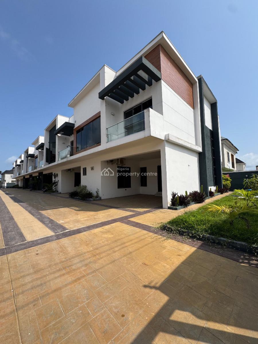Luxury 4-bedroom Terrace Duplex, Abraham Adesanya, Ogombo, Ajah, Lagos, Terraced Duplex for Sale