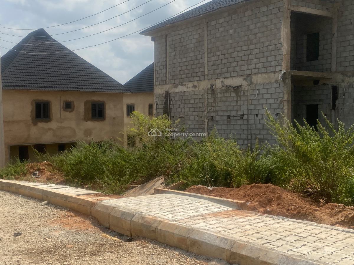 Newly Built 4 Bedroom Duplex with Bq Carcass, Admiralty Estate, Asokoro District, Abuja, Semi-detached Duplex for Sale