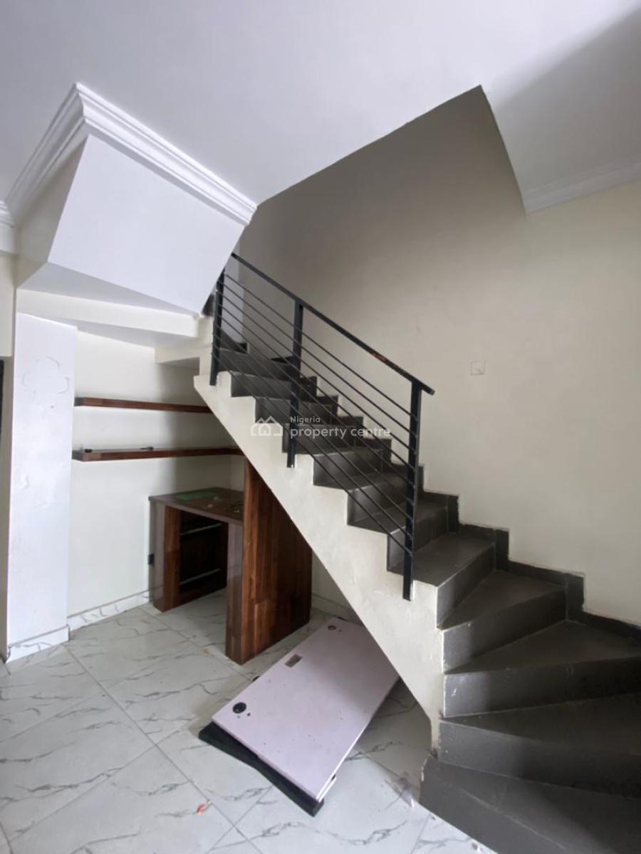 Spacious 3 Bedroom Terrace Duplex with Bq, Sangotedo, Ajah, Lagos, Terraced Duplex for Rent