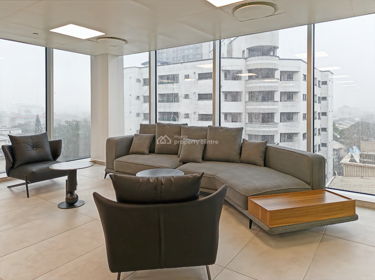 Open Plan Office Space for 10 Persons, 1 Akin Adesola St., Number One Lagos, 6th Floor, Victoria Island (vi), Lagos, Office Space for Rent