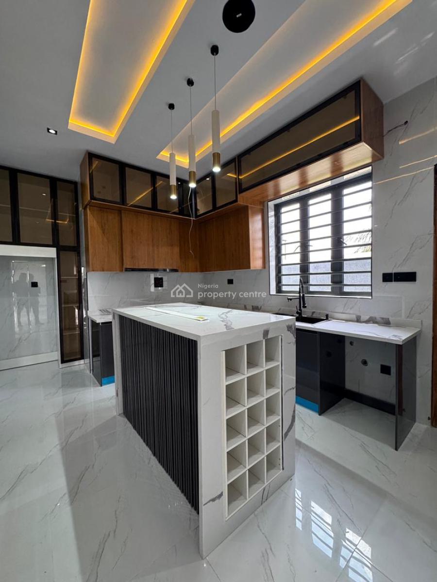 Brand New 5 Bedroom Semi-detached Duplex with a Cinema, Pool & Bq, Abraham Adesanya, Ajah, Lagos, Semi-detached Duplex for Sale