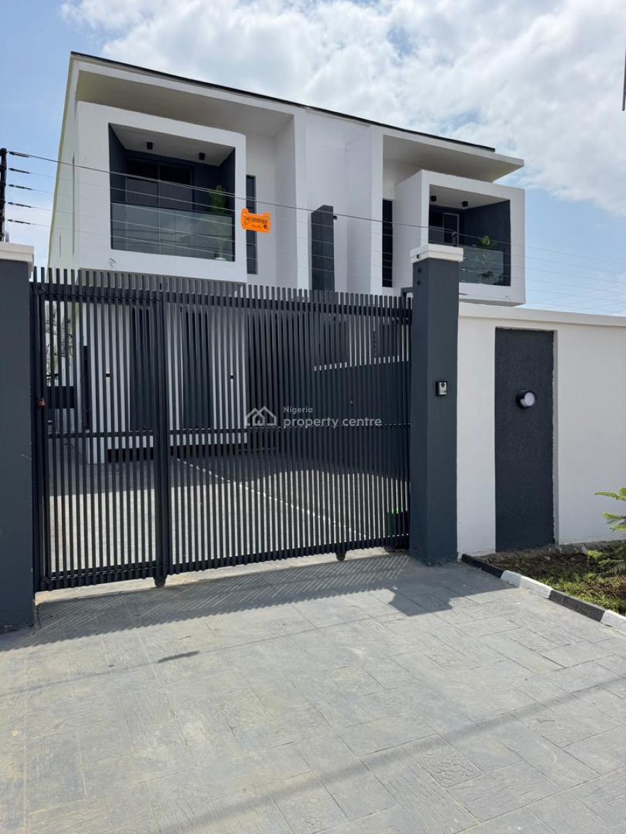 Brand New 5 Bedroom Semi-detached Duplex with a Cinema, Pool & Bq, Abraham Adesanya, Ajah, Lagos, Semi-detached Duplex for Sale