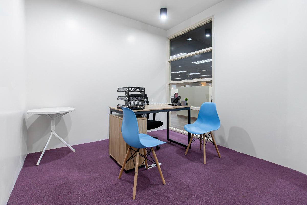 Private Office Space for 1 Person, 28 Okemesi Crescent, Garki, Abuja, Office Space for Rent