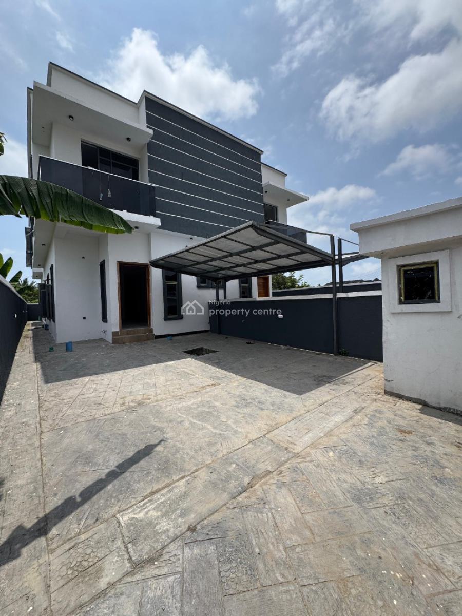 4-bedroom Semi-detached Duplex with Bq, Abraham Adesanya, Ajah, Lagos, Semi-detached Duplex for Sale