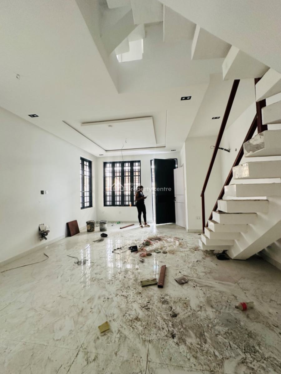 Newly Built 4 Bedroom Semi Detached with 2 Rooms Bq, Adeniyi Jones, Ikeja, Lagos, Semi-detached Duplex for Sale