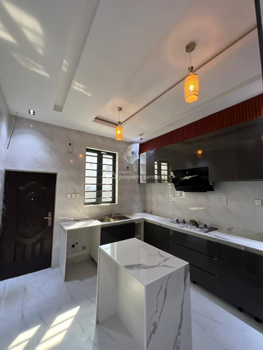Stunning 4 Bedroom Semi Detached Duplex with Bq in a Secured Estate, Ajah, Lagos, Semi-detached Duplex for Sale