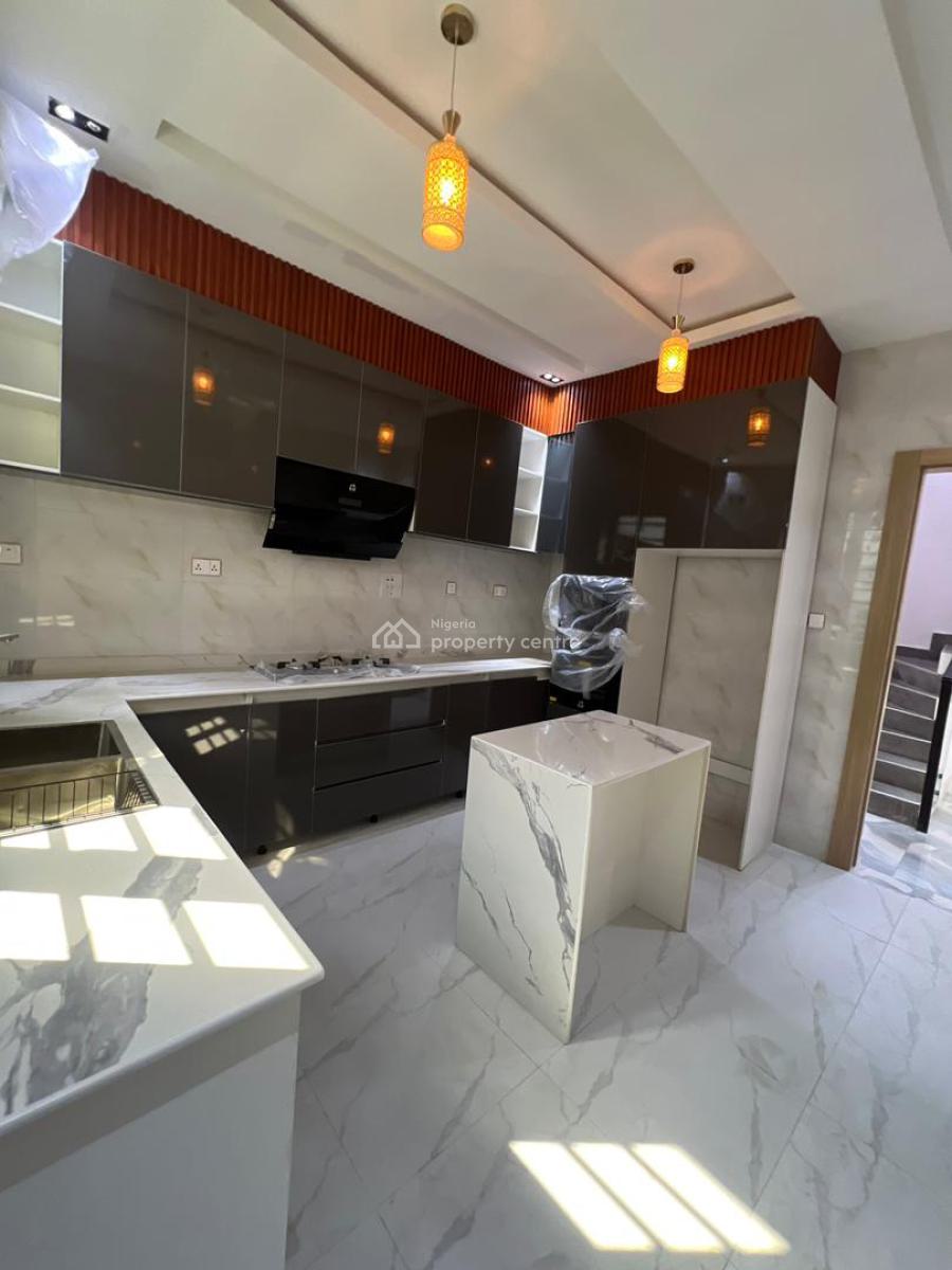 Stunning 4 Bedroom Semi Detached Duplex with Bq in a Secured Estate, Ajah, Lagos, Semi-detached Duplex for Sale