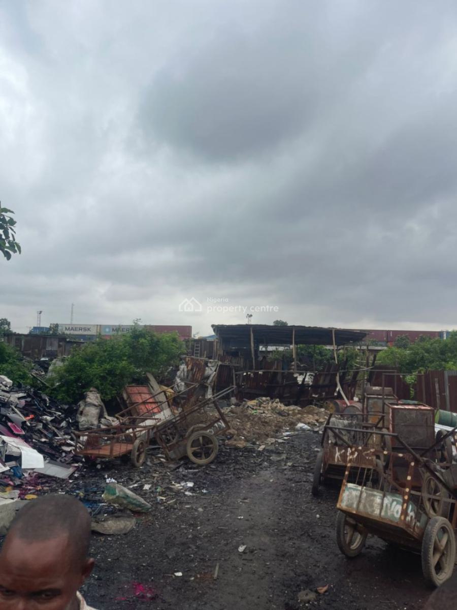 Industrial Land Measuring 13,000sqm, Off Oshodi Apapa Expressway Lagos By Capital Oil, Amuwo Odofin, Lagos, Commercial Land for Rent
