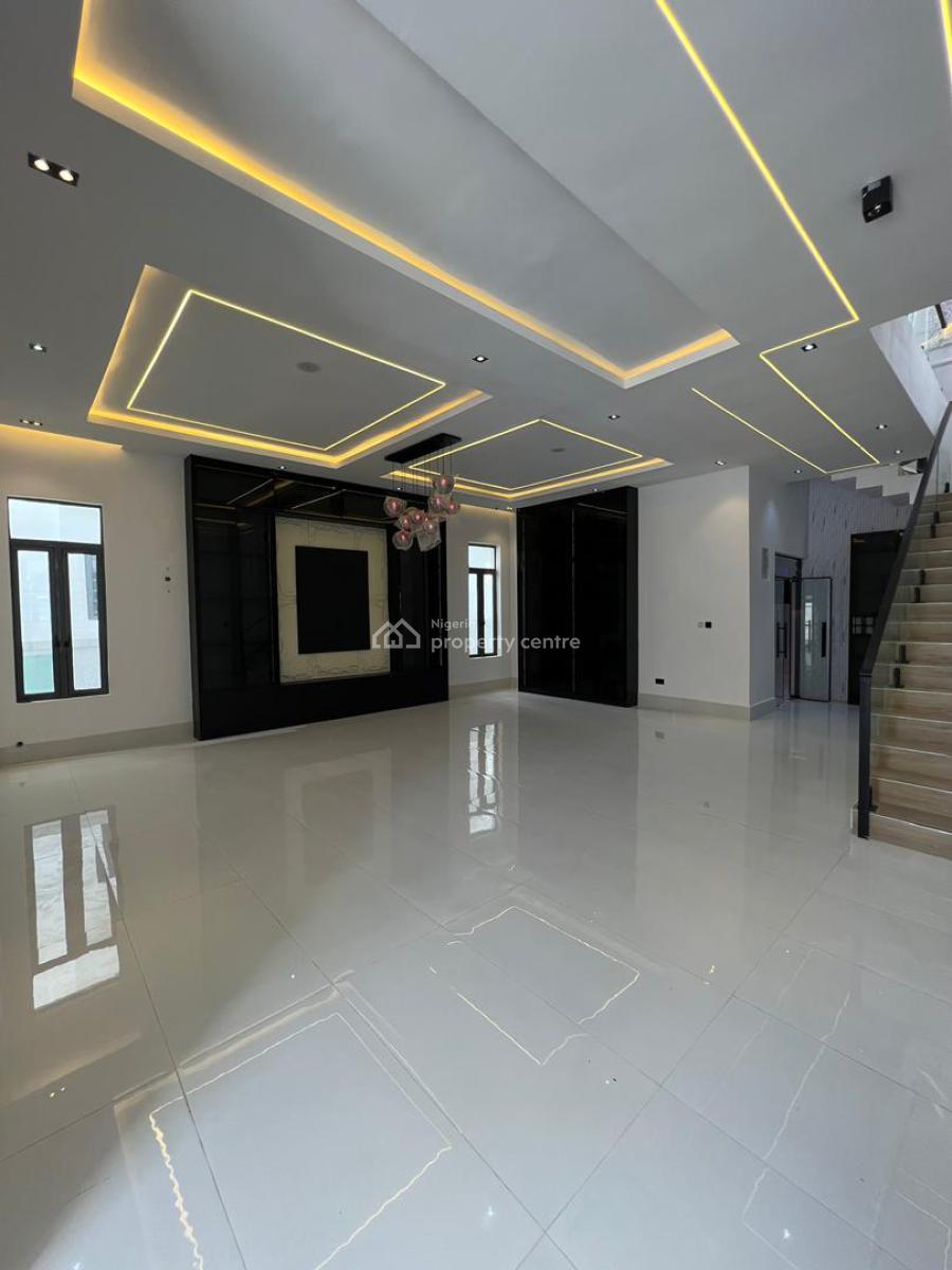 Elegant 5 Bedroom Fully Detached Duplex with a Bq & Swimming Pool, Ajah, Lagos, Detached Duplex for Sale