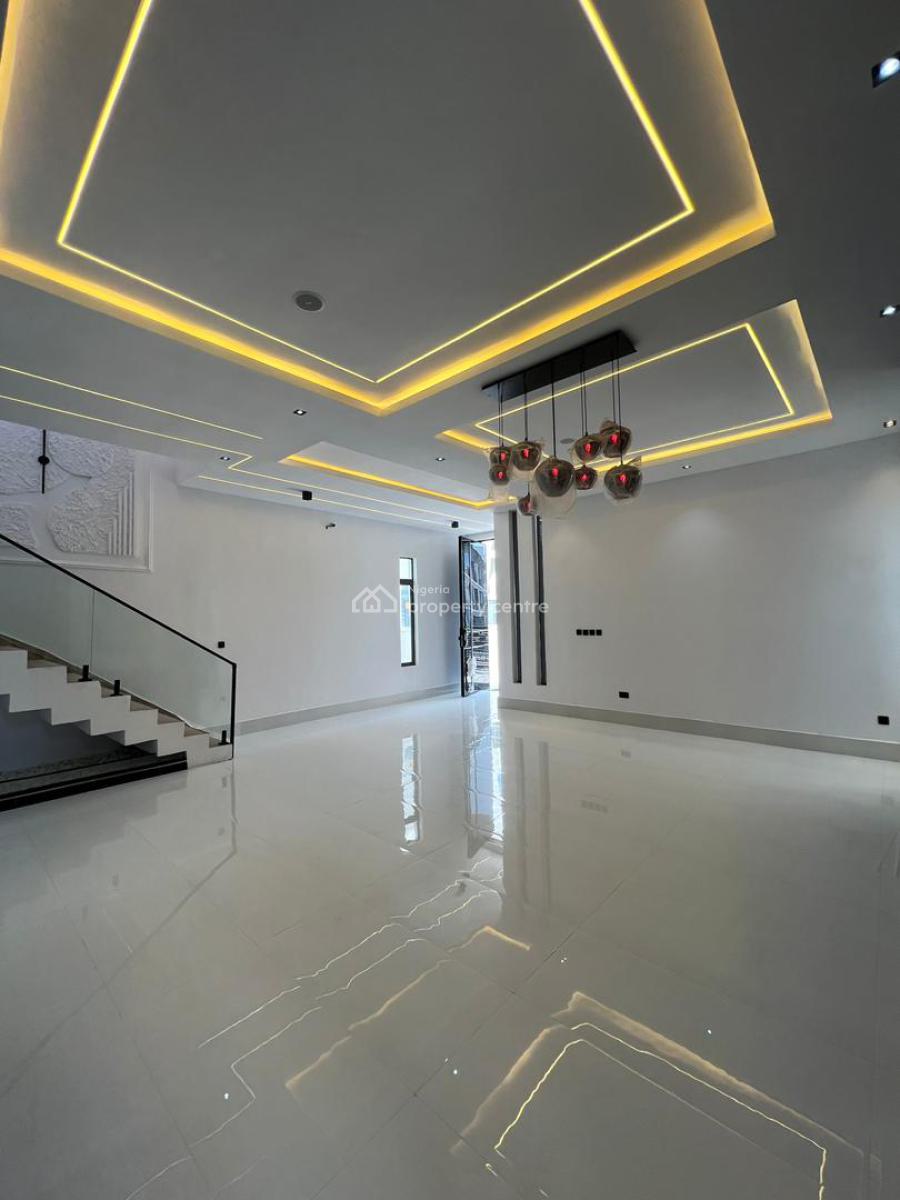Elegant 5 Bedroom Fully Detached Duplex with a Bq & Swimming Pool, Ajah, Lagos, Detached Duplex for Sale