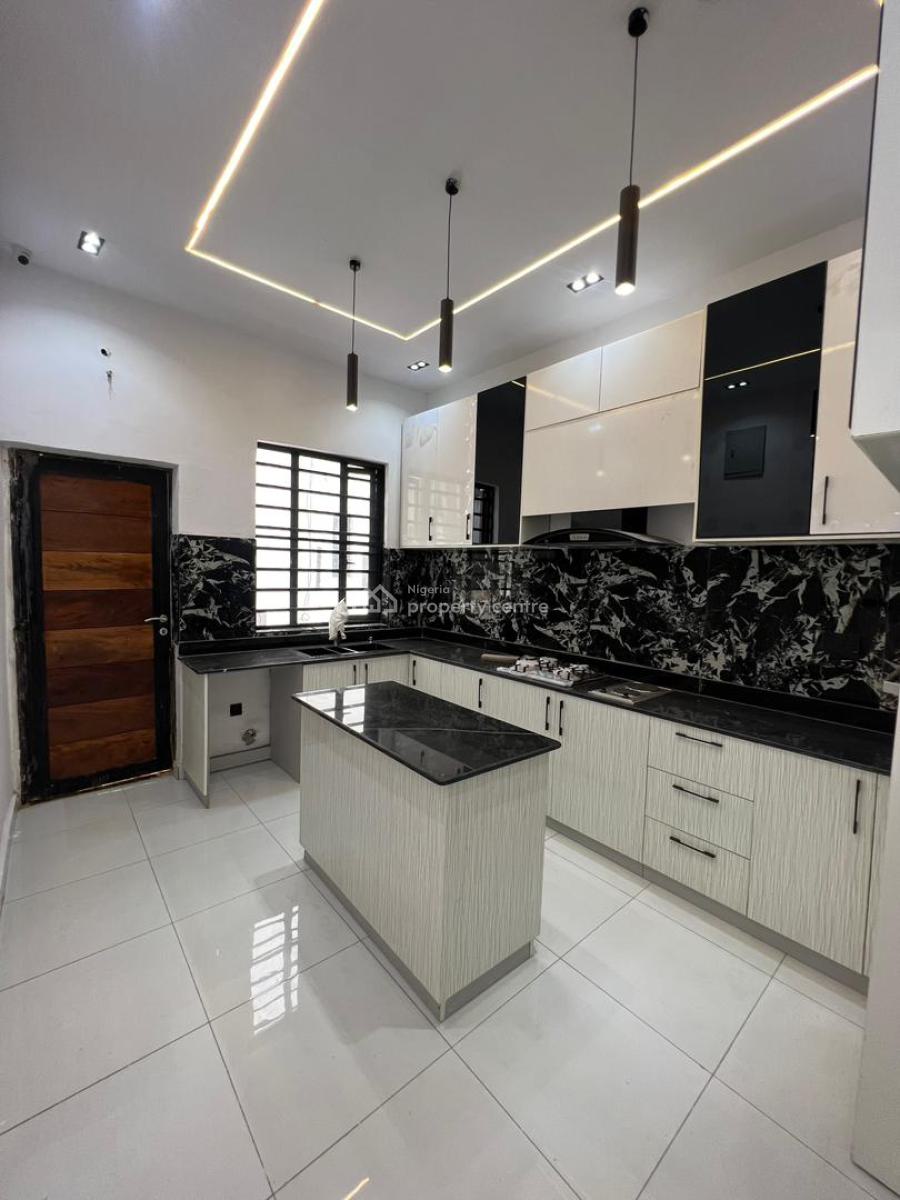 4 Bedroom Semi Detached Duplex with Bq in a Secured Estate, Ajah, Lagos, Semi-detached Duplex for Sale