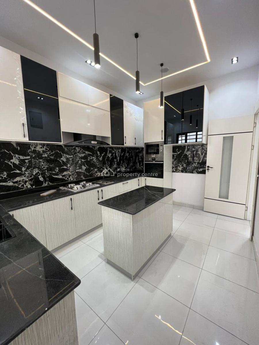 4 Bedroom Semi Detached Duplex with Bq in a Secured Estate, Ajah, Lagos, Semi-detached Duplex for Sale