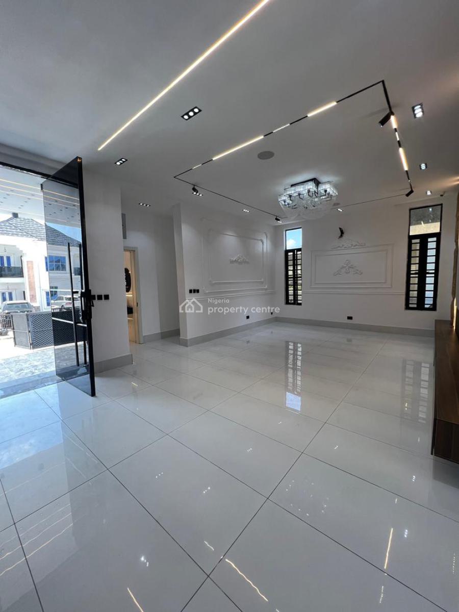 Stunning 5 Bedroom Fully Detached Duplex with Bq in a Secured Estate, Ajah, Lagos, Detached Duplex for Sale