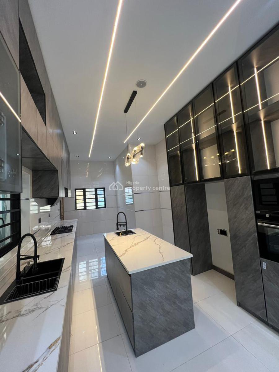 Stunning 5 Bedroom Fully Detached Duplex with Bq in a Secured Estate, Ajah, Lagos, Detached Duplex for Sale