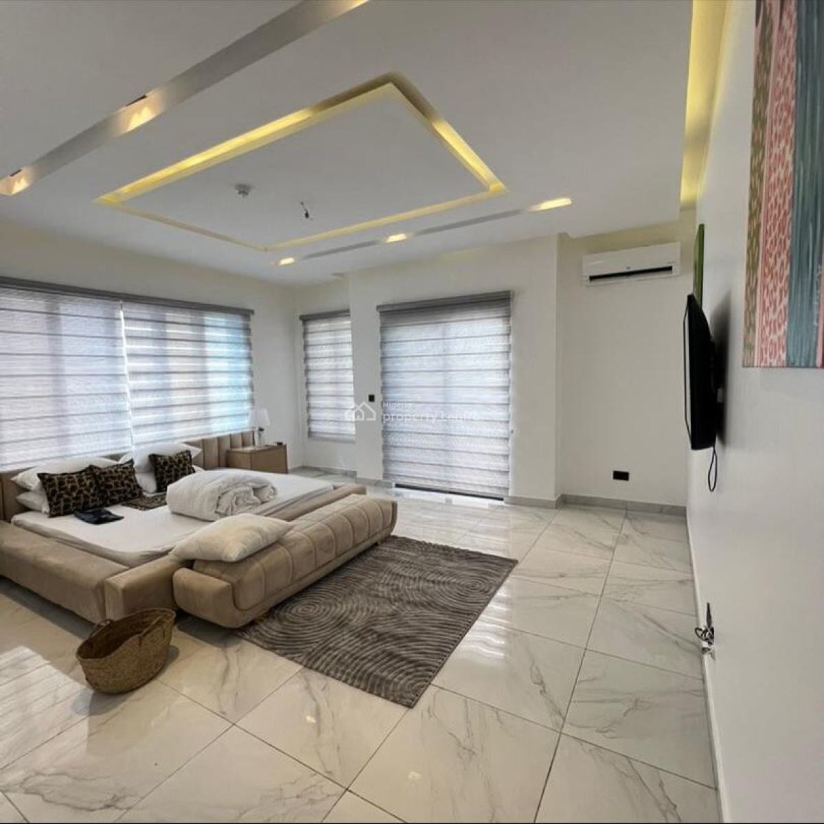 Fully Serviced & Furnished 3-bedroom Apartment with Sea View & Pool, Banana Island, Ikoyi, Lagos, Flat / Apartment for Rent