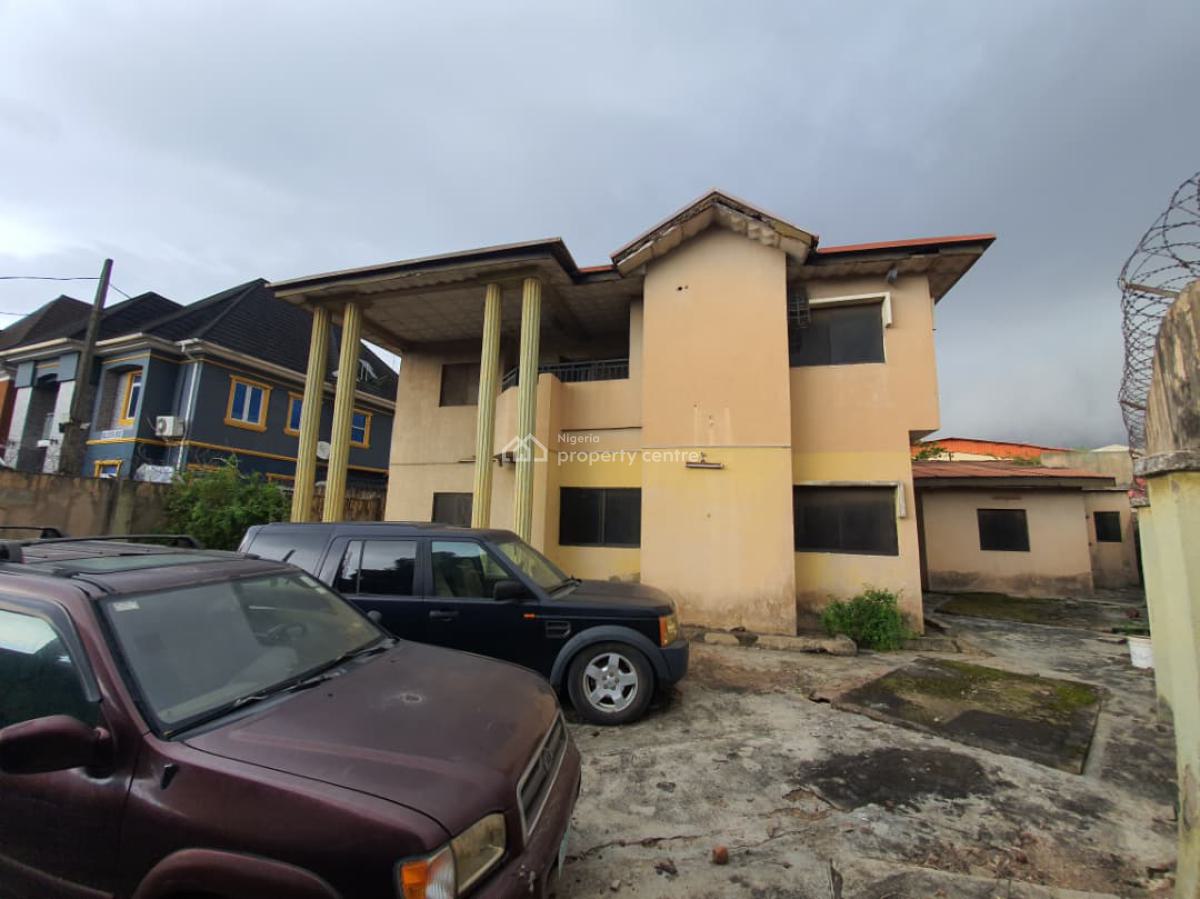 4 Bedroom Duplex with 2 Bedroom Flat on 1000sqm, Labak Estate, Oko-oba, Agege, Lagos, Detached Duplex for Sale