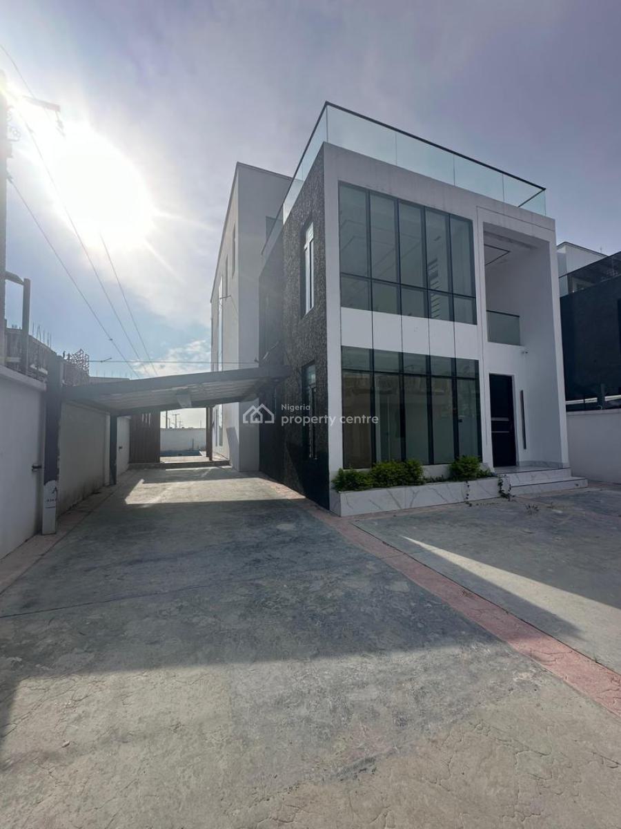 Exquisite 5 Bedroom Duplex with a Pool,bq,cinema in a Serene Estate, Lekki Phase 1, Lekki, Lagos, House for Sale