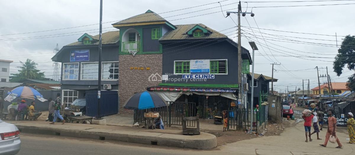 a Purpose-built Commercial Property on 2floors, Idiroko/owutu Bus Stop., Ikorodu, Lagos, Commercial Property for Sale