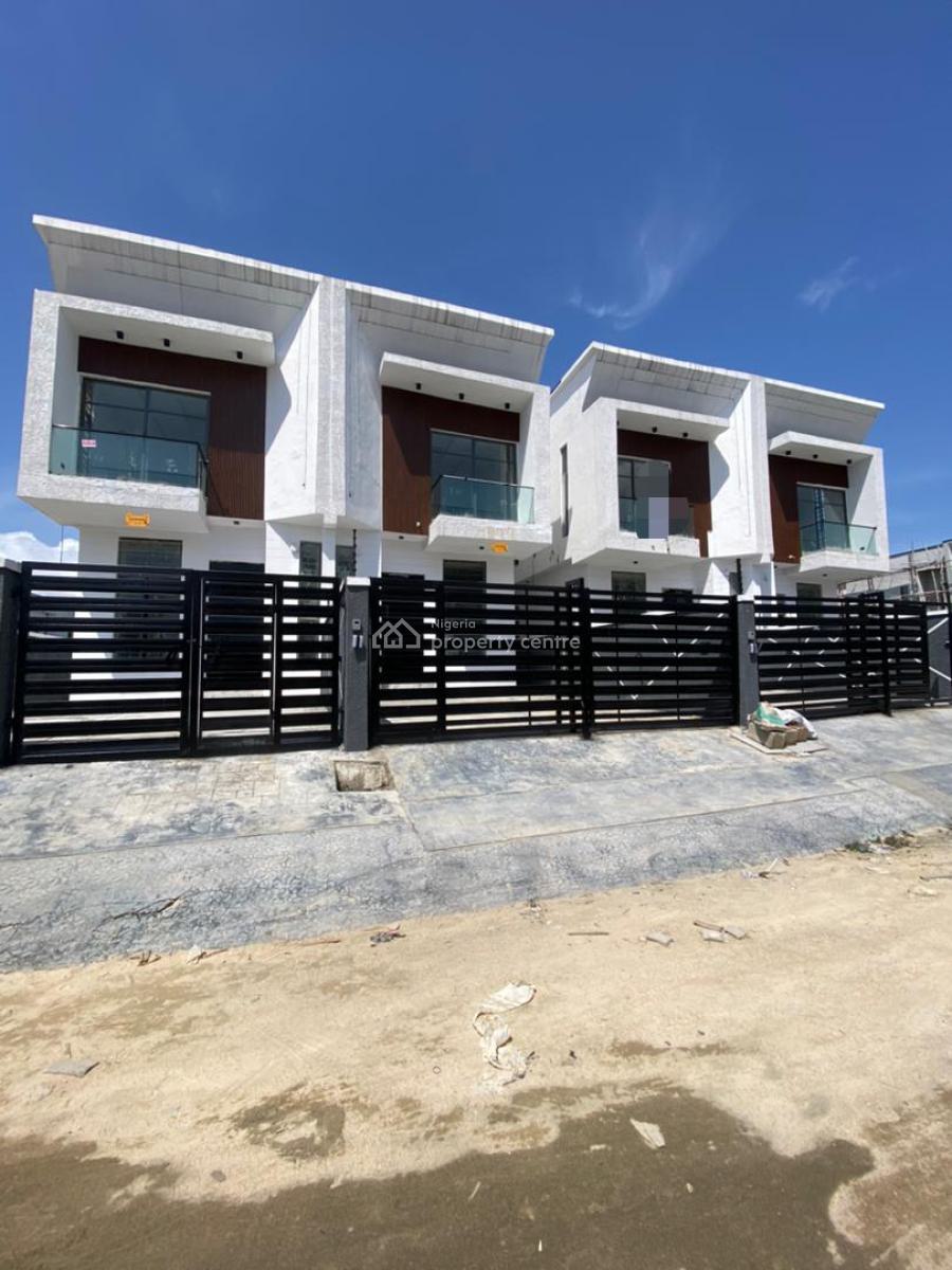 4 Bedroom Semi Detached Duplex with Bq, Ikota Gra, Ikota, Lekki, Lagos, Semi-detached Duplex for Sale
