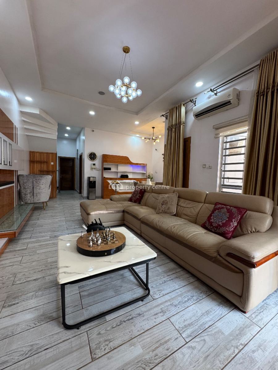 4 Bedroom Semi Detached House with Bq, Osapa, Lekki, Lagos, Semi-detached Duplex for Sale