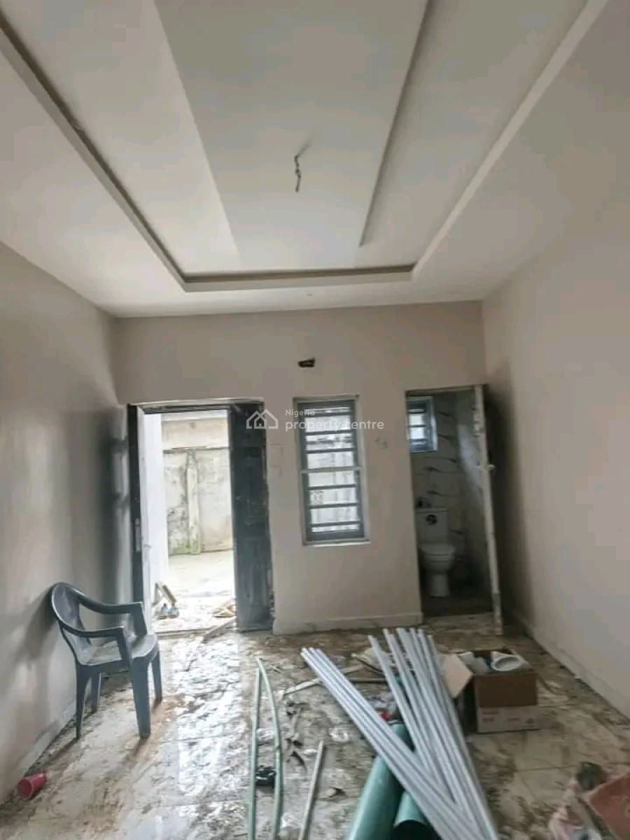 Newly Built Ensuit 1 Bedroom Flat(miniflat) with Water Heater, Ikola Command, Abule Egba, Agege, Lagos, Mini Flat (room and Parlour) for Rent