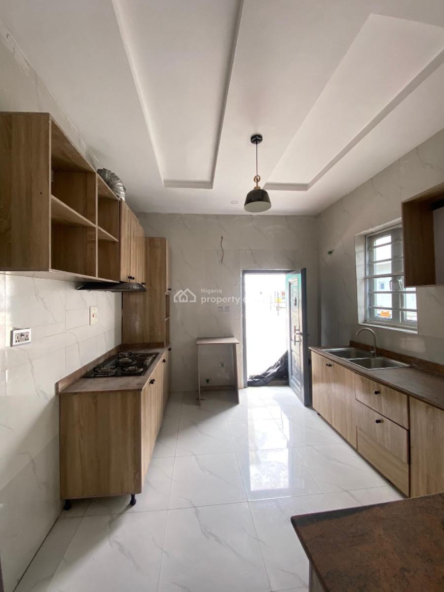 4 Bedroom Semi Detached Duplex with a Room Bq, Ajah, Lagos, Semi-detached Duplex for Sale
