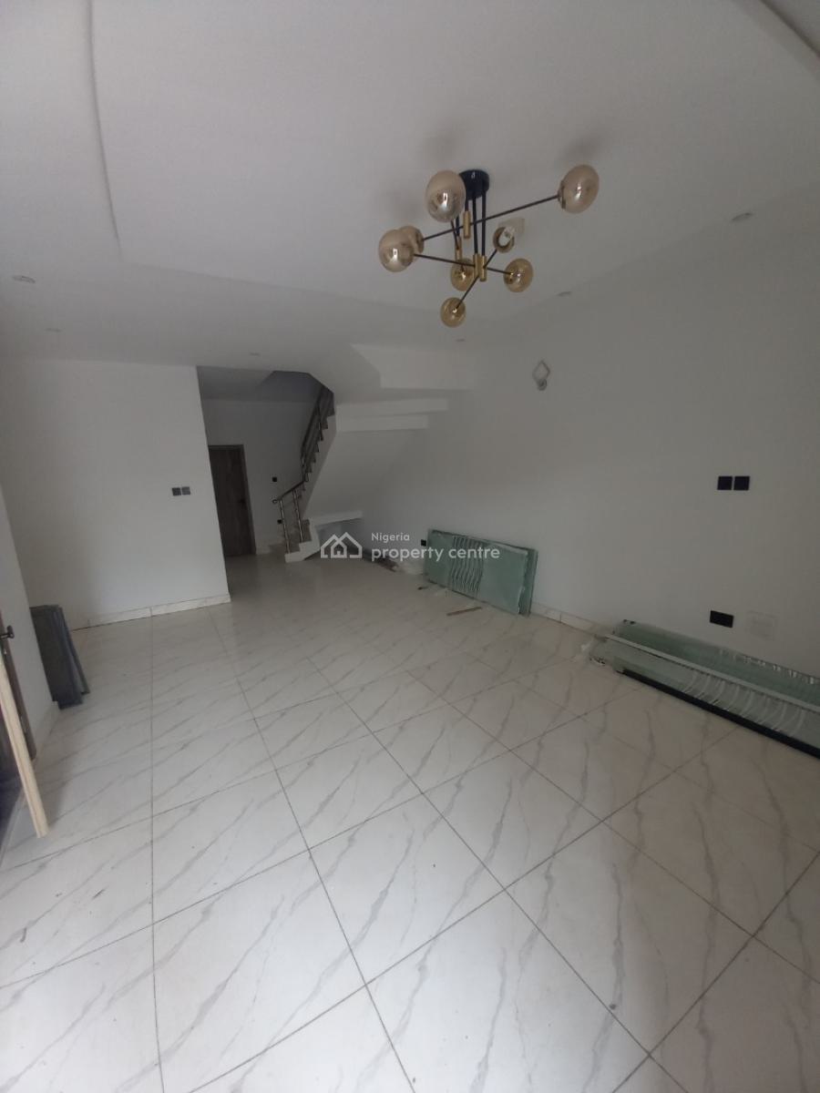 New Modern Contemporary 4 Bedroom Semi Detached Duplex with Bq, New Road Lekki Lagos, Igbo Efon, Lekki, Lagos, Semi-detached Duplex for Sale