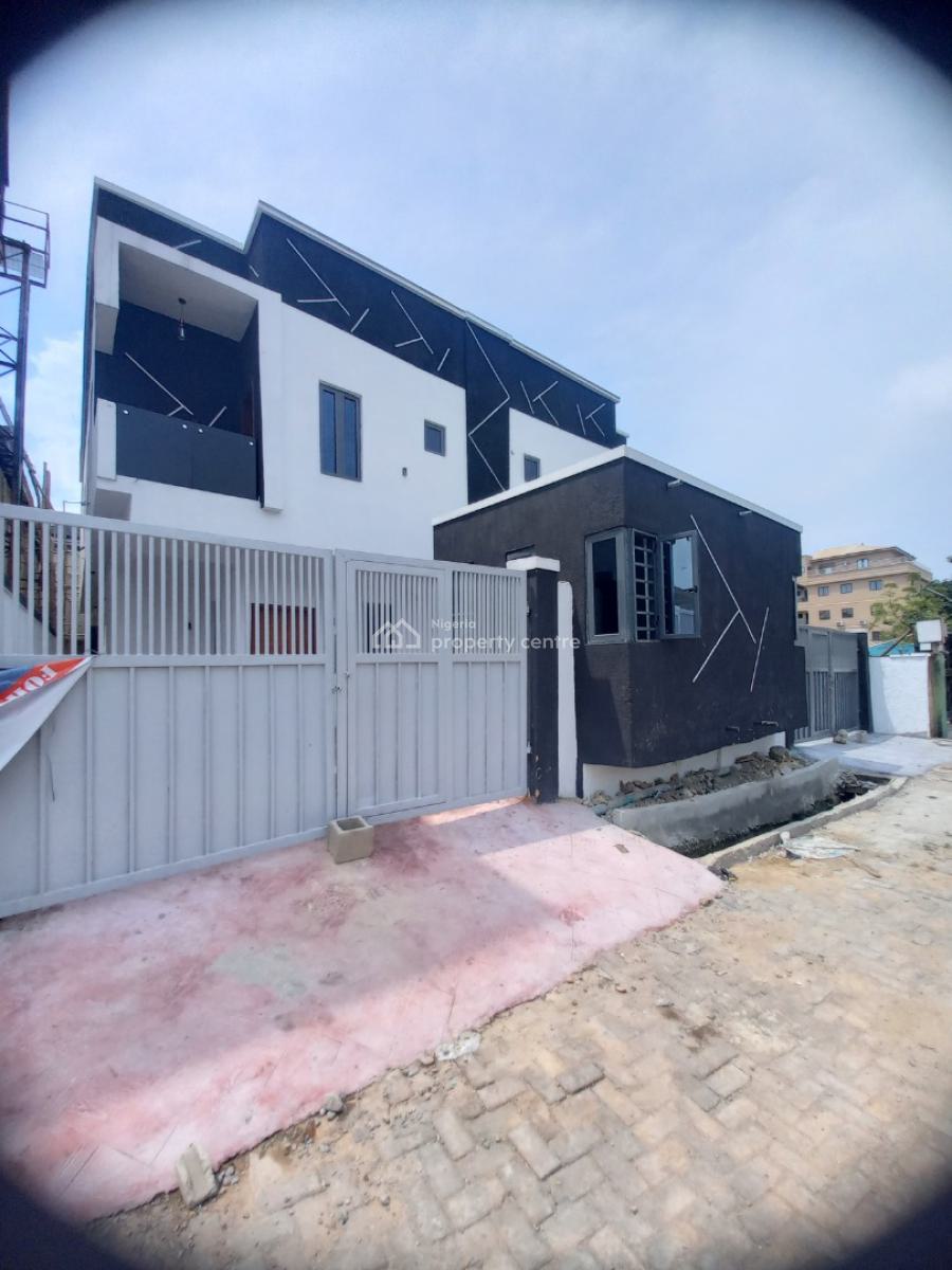 New Modern Contemporary 4 Bedroom Semi Detached Duplex with Bq, New Road Lekki Lagos, Igbo Efon, Lekki, Lagos, Semi-detached Duplex for Sale