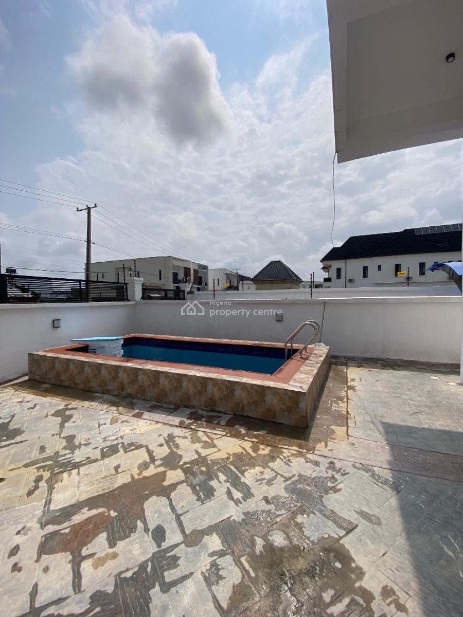 5 Bedroom Fully Detached Duplex with a Room Bq and Swimming Pool, Ajah, Lagos, Detached Duplex for Sale