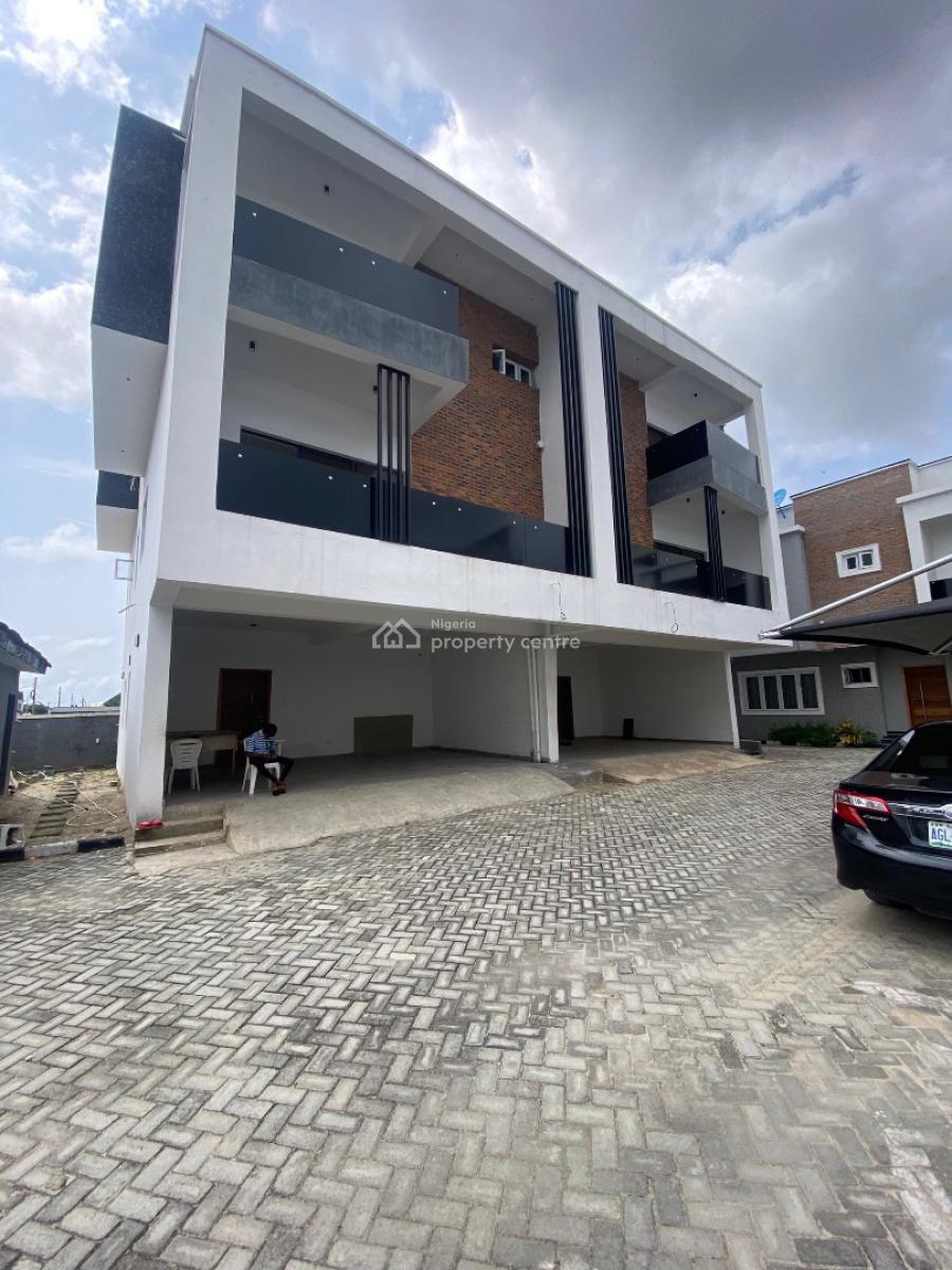 4 Bedroom Semi Detached Duplex with a Room Bq, Ajah, Lagos, Semi-detached Duplex for Sale