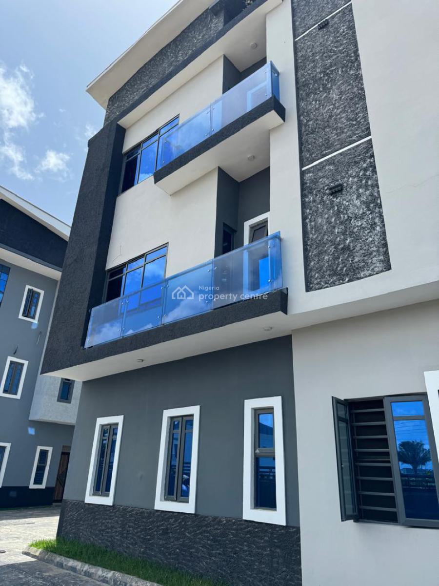 Well Maintained 2 Bedroom Apartment with a Bq, Lekki Scheme 2 ,by Abraham Adesanya, Ogombo, Ajah, Lagos, Block of Flats for Sale