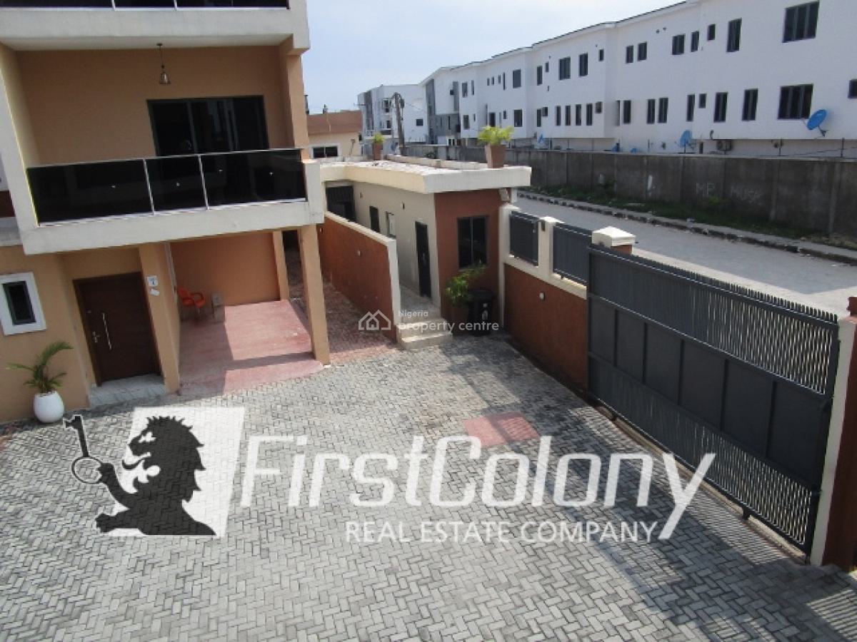 Massive 4 Bedroom Terrace Duplex Within a New Residential Court, Ikate Elegushi, Lekki, Lagos, Terraced Duplex for Sale