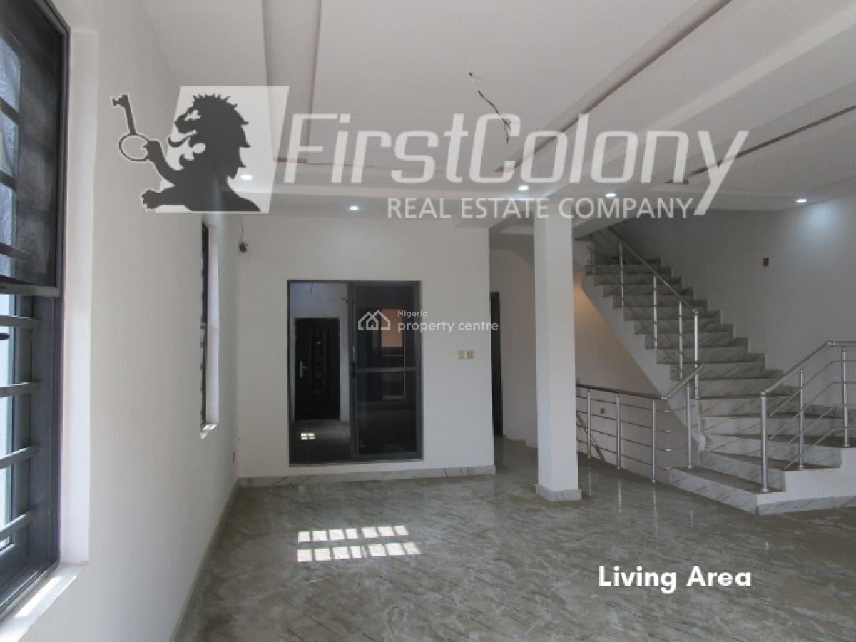 Massive 4 Bedroom Terrace Duplex Within a New Residential Court, Ikate Elegushi, Lekki, Lagos, Terraced Duplex for Sale