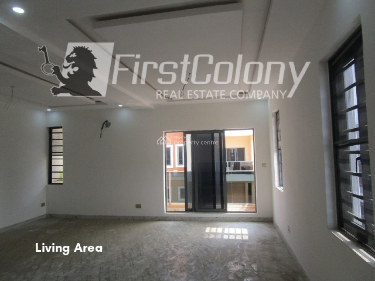 Massive 4 Bedroom Terrace Duplex Within a New Residential Court, Ikate Elegushi, Lekki, Lagos, Terraced Duplex for Sale