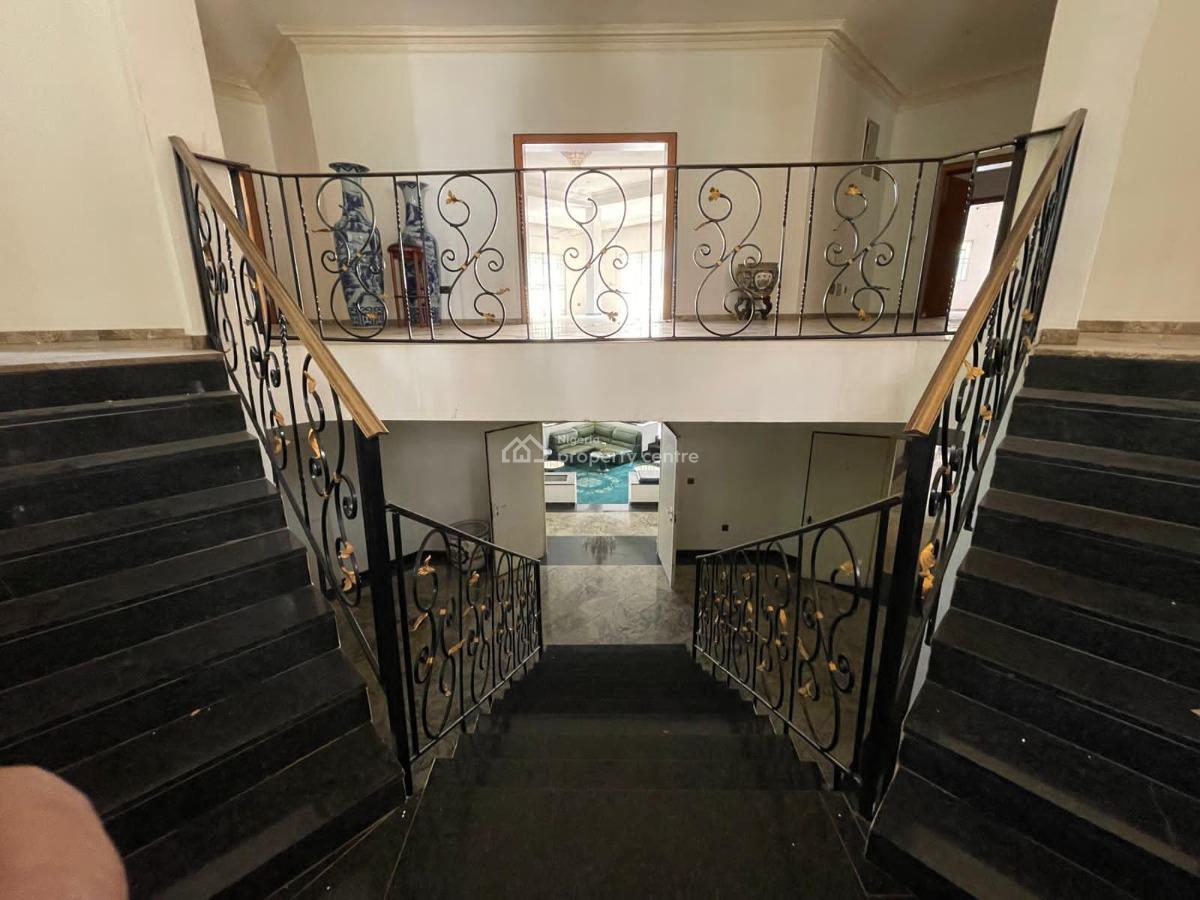 Luxury 9 Bedrooms Fully Detached Duplex with 6 Bq and Swimming Pool, Off Ibb Way, Maitama District, Abuja, Detached Duplex for Rent