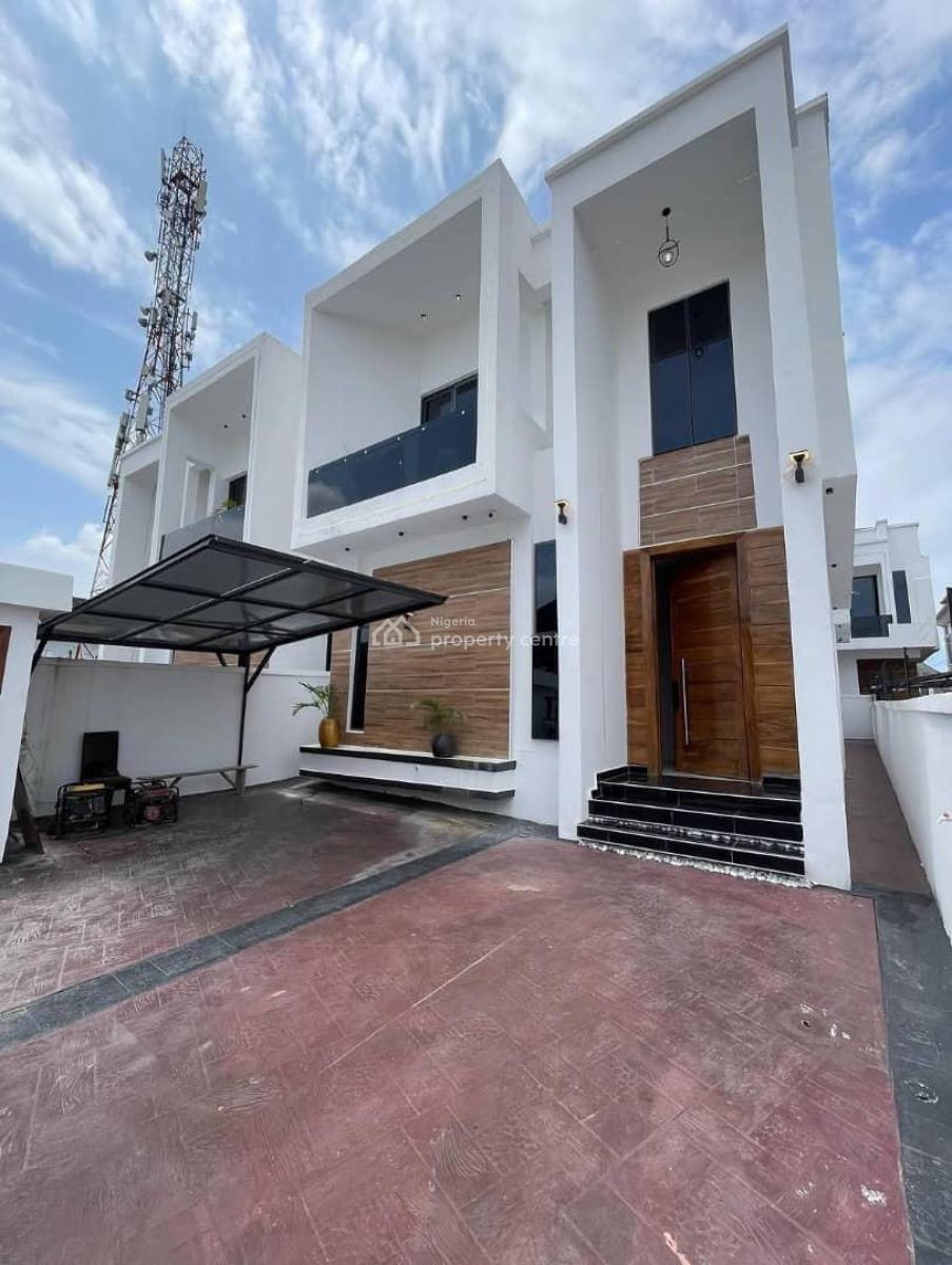 The Best Offer in The Market 5 Bedroom Detached Duplex with Pool, Close Proximity to Atlantic Mall,chevron Drive, Chevron, Lekki, Lagos, Detached Duplex for Sale